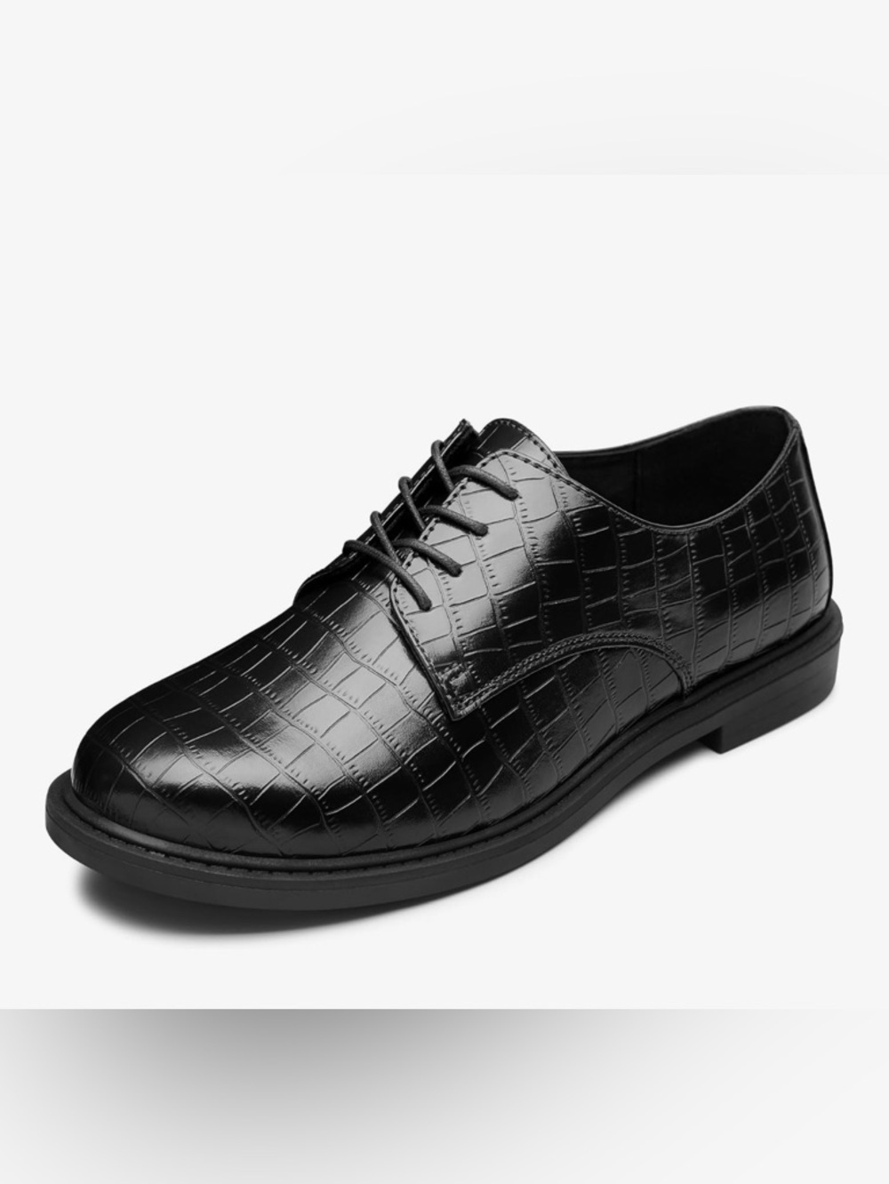 NWT-Women's Oxfords Alligator Printed Wingtip Lace Up Business Formal